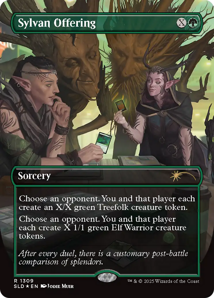 Sylvan Offering [Secret Lair Drop Series] | Gate City Games LLC