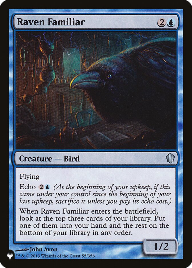 Raven Familiar [The List] | Gate City Games LLC