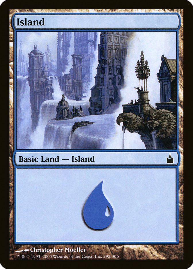 Island (292) [Ravnica: City of Guilds] | Gate City Games LLC