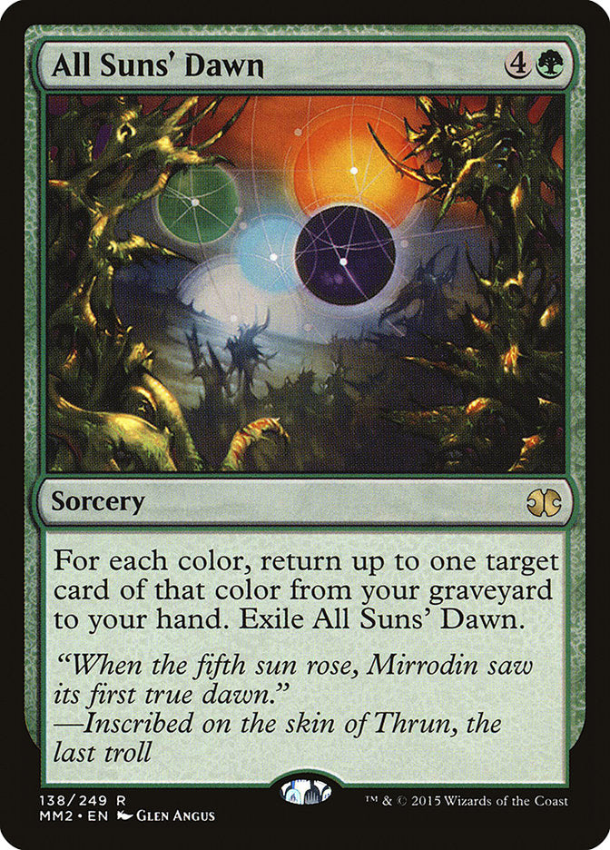 All Suns' Dawn [Modern Masters 2015] | Gate City Games LLC