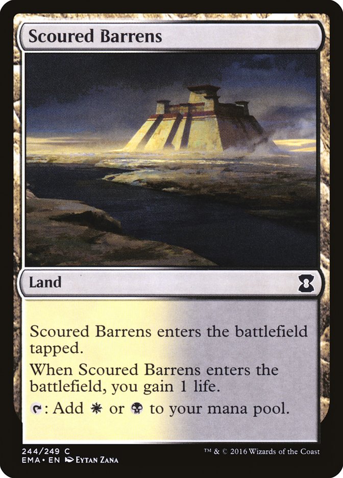 Scoured Barrens [Eternal Masters] | Gate City Games LLC