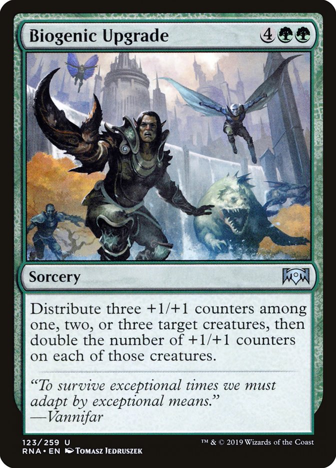 Biogenic Upgrade [Ravnica Allegiance] | Gate City Games LLC