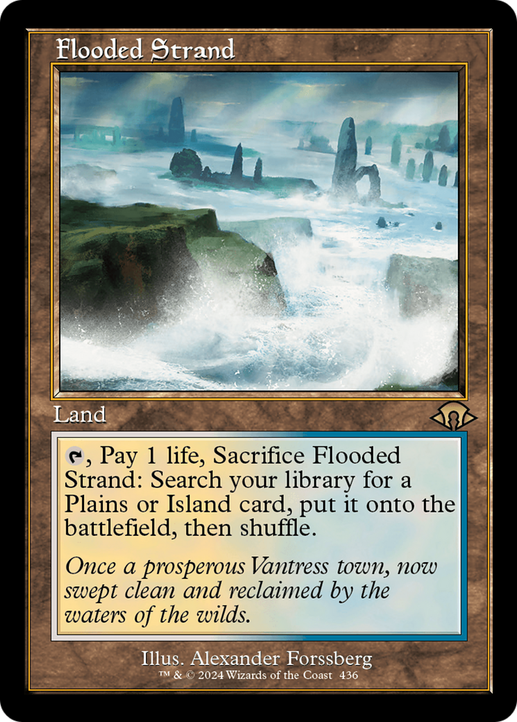 Flooded Strand (Retro) [Modern Horizons 3] | Gate City Games LLC