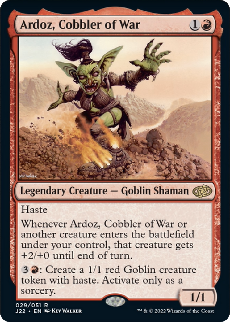 Ardoz, Cobbler of War [Jumpstart 2022] | Gate City Games LLC