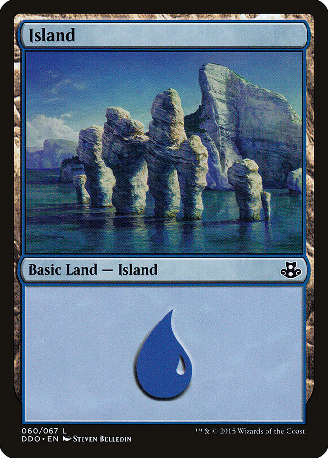 Island (60) [Duel Decks: Elspeth vs. Kiora] | Gate City Games LLC
