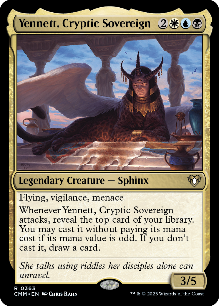 Yennett, Cryptic Sovereign [Commander Masters] | Gate City Games LLC