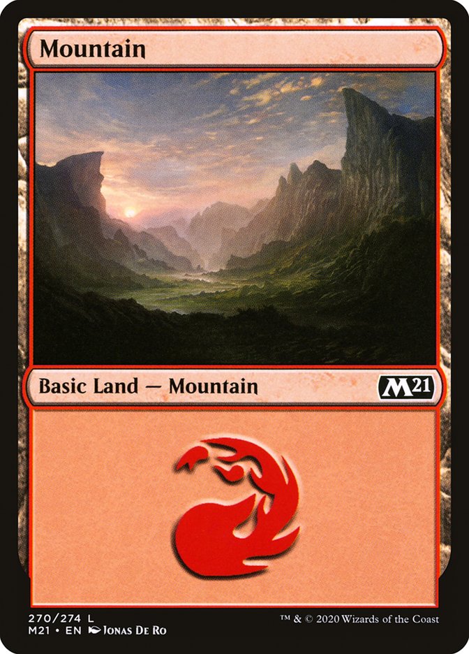 Mountain (270) [Core Set 2021] | Gate City Games LLC