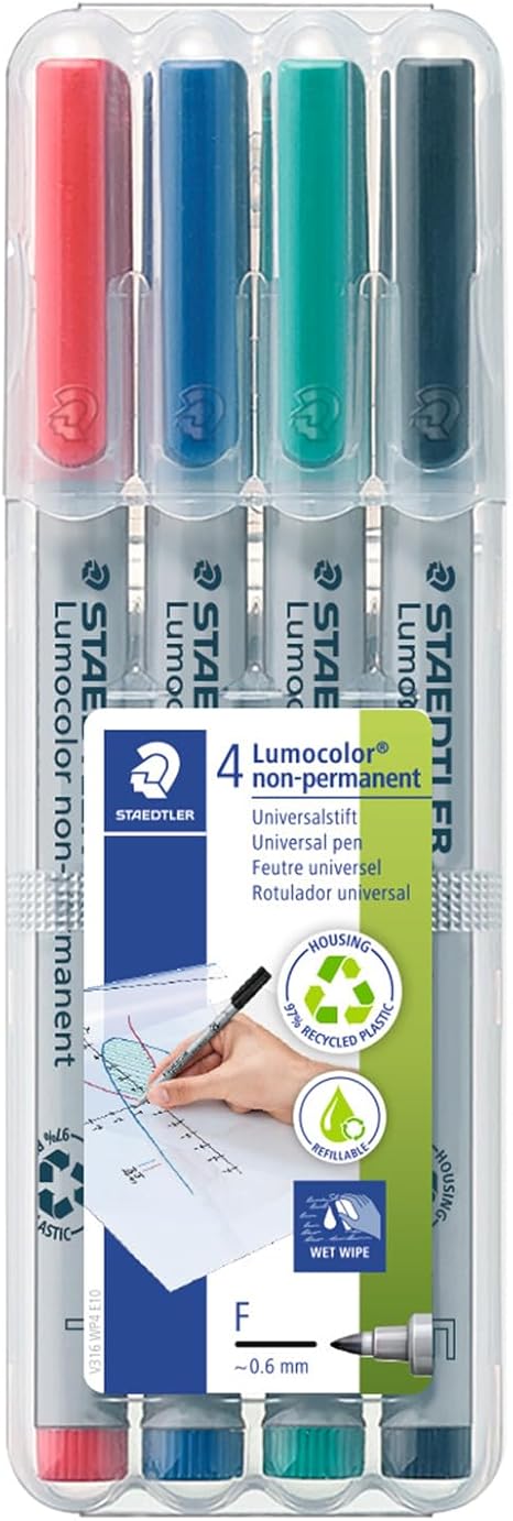 Staedtler Wet Erase Pens (4 Pack) | Gate City Games LLC