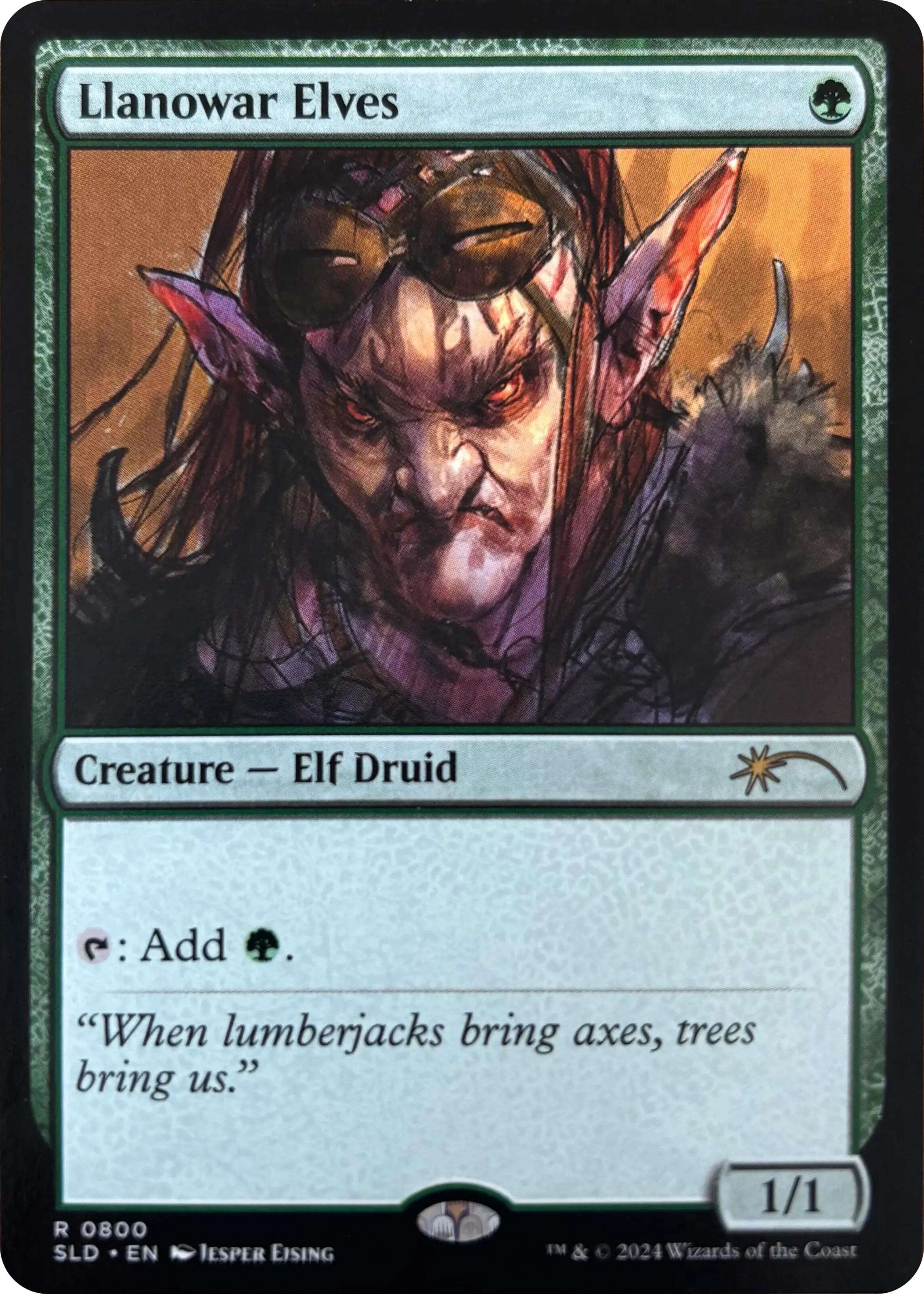 Llanowar Elves (0800) [Secret Lair Drop Series] | Gate City Games LLC