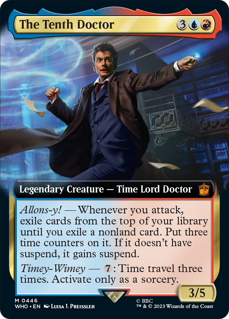 The Tenth Doctor (Extended Art) [Doctor Who] | Gate City Games LLC