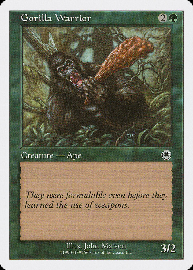 Gorilla Warrior [Battle Royale] | Gate City Games LLC