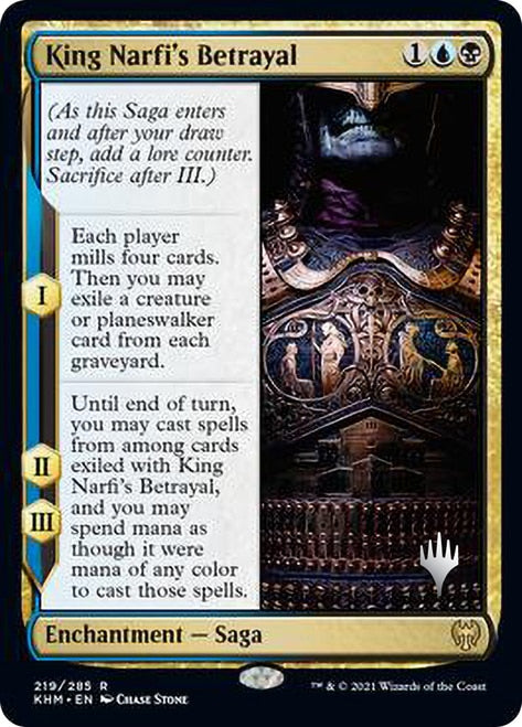 King Narfi's Betrayal (Promo Pack) [Kaldheim Promos] | Gate City Games LLC
