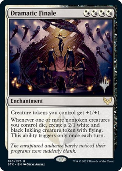 Dramatic Finale (Promo Pack) [Strixhaven: School of Mages Promos] | Gate City Games LLC