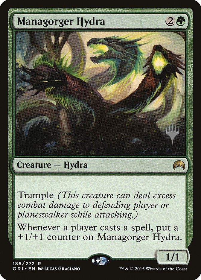 Managorger Hydra (Promo Pack) [Magic Origins Promos] | Gate City Games LLC