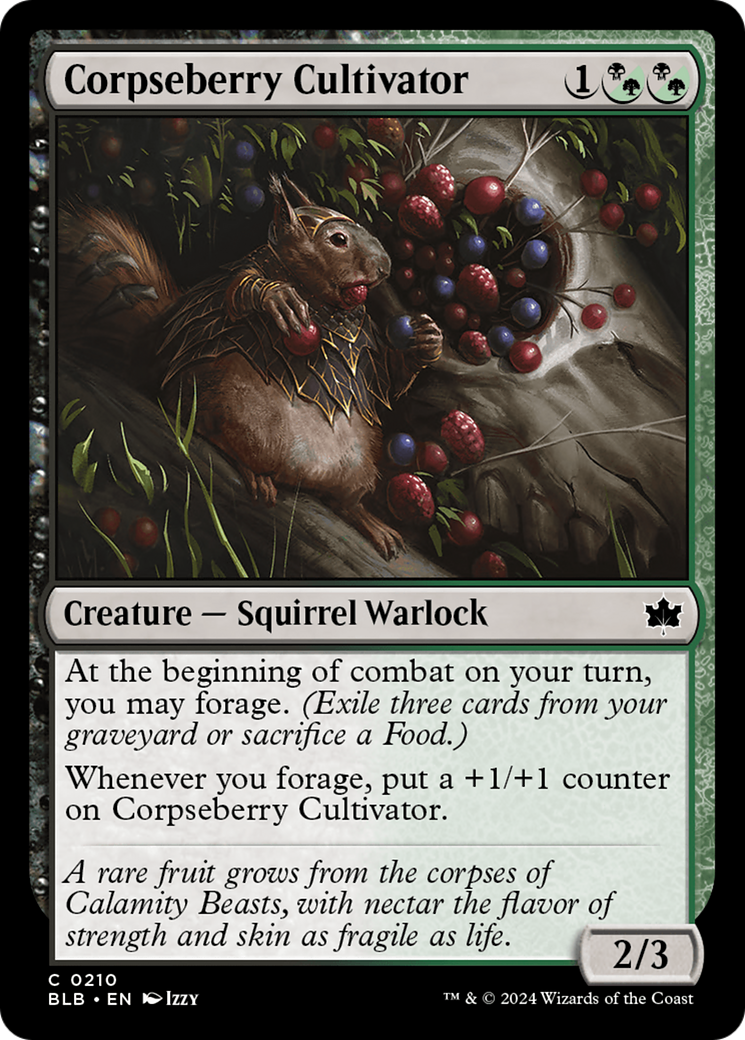 Corpseberry Cultivator [Bloomburrow] | Gate City Games LLC