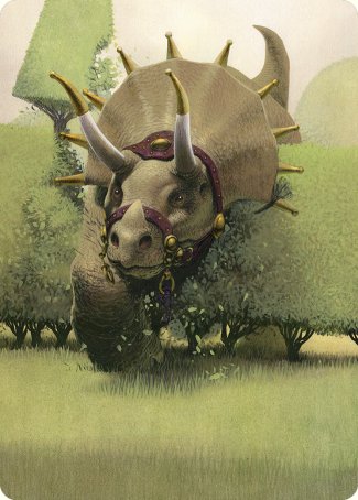 Regal Behemoth Art Card [Commander Masters Art Series] | Gate City Games LLC