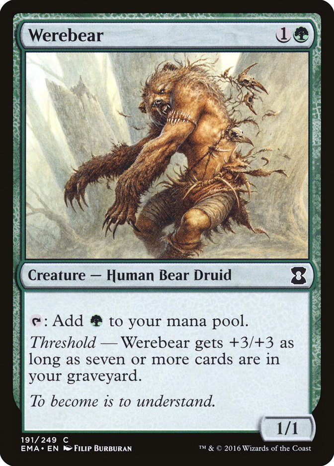 Werebear [Eternal Masters] | Gate City Games LLC