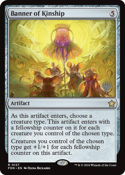 Banner of Kinship (Promo Pack) [Foundations Promos] | Gate City Games LLC