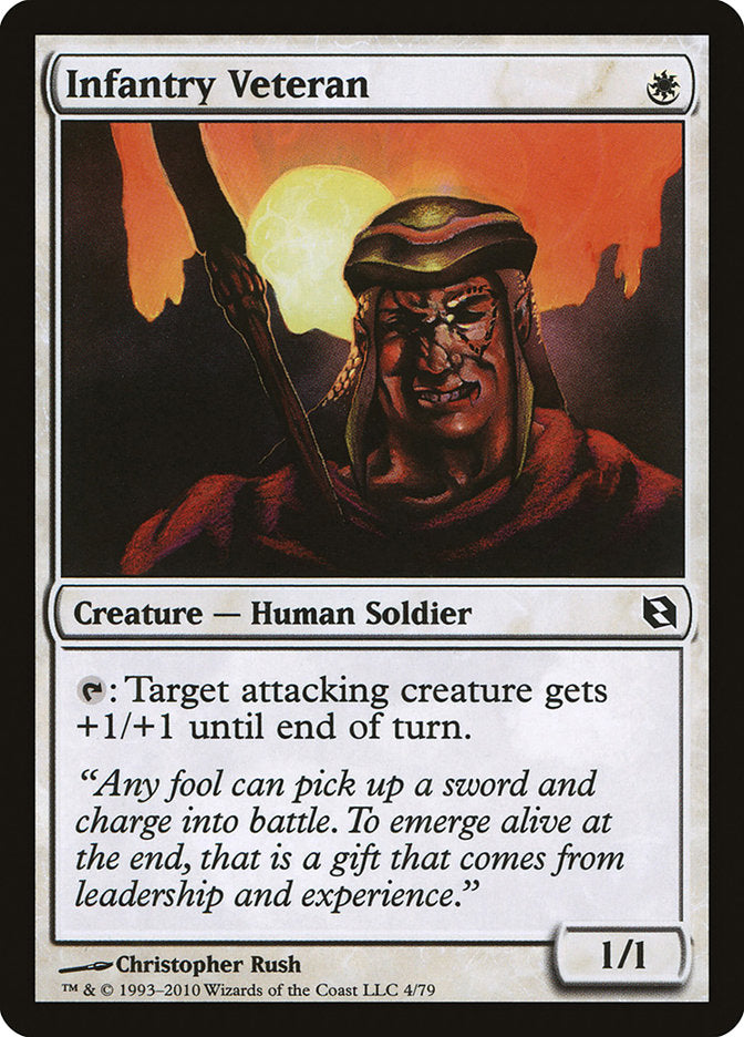 Infantry Veteran [Duel Decks: Elspeth vs. Tezzeret] | Gate City Games LLC