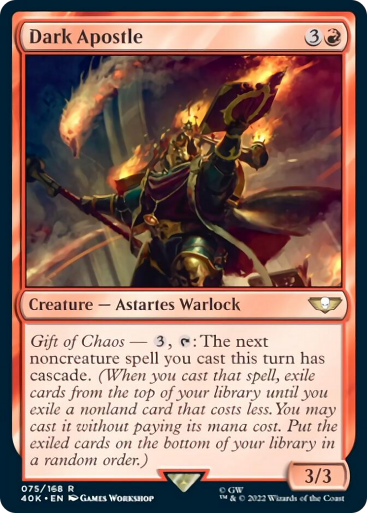 Dark Apostle [Warhammer 40,000] | Gate City Games LLC
