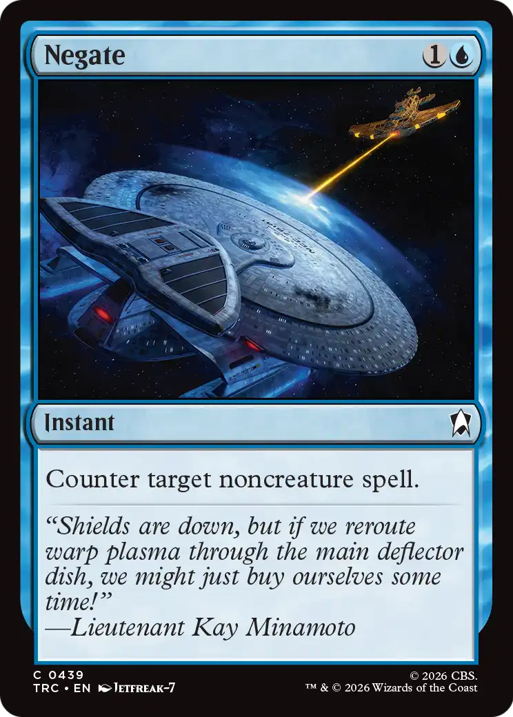 Negate (Surge Foil) [Star Trek Commander] | Gate City Games LLC
