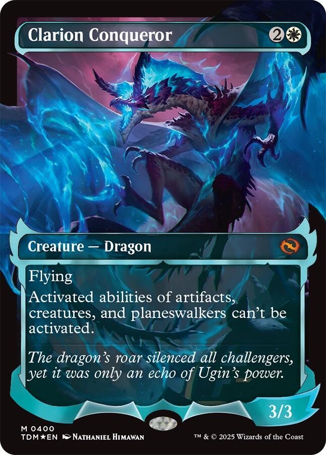 Clarion Conqueror (Showcase) [Tarkir: Dragonstorm] | Gate City Games LLC