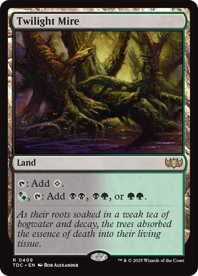 Twilight Mire [Tarkir: Dragonstorm Commander] | Gate City Games LLC