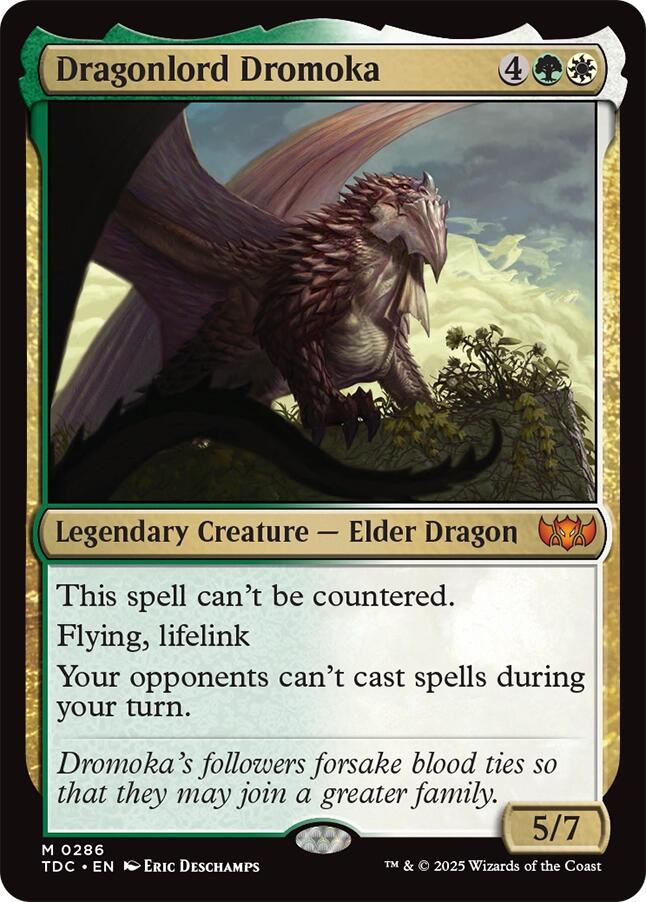 Dragonlord Dromoka [Tarkir: Dragonstorm Commander] | Gate City Games LLC