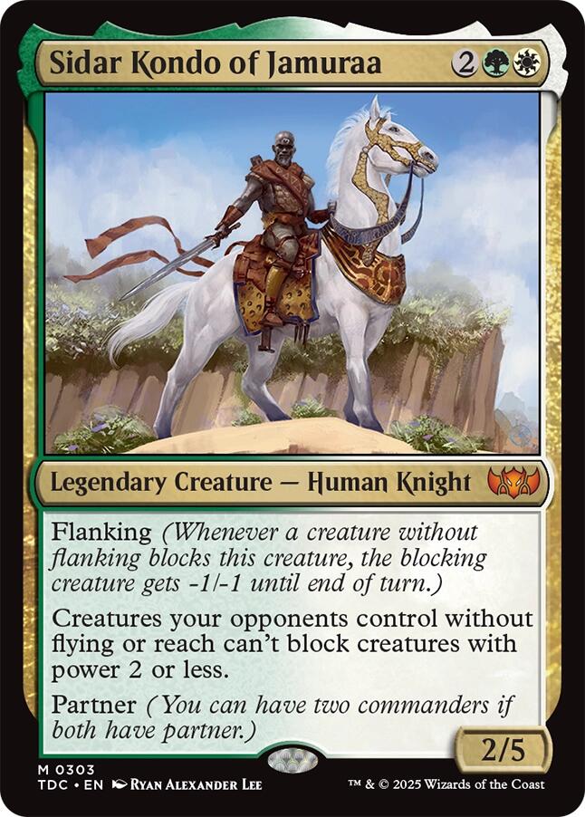 Sidar Kondo of Jamuraa [Tarkir: Dragonstorm Commander] | Gate City Games LLC