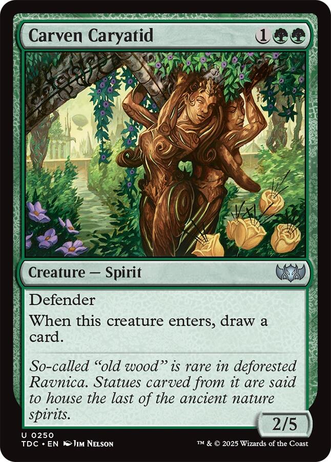 Carven Caryatid [Tarkir: Dragonstorm Commander] | Gate City Games LLC