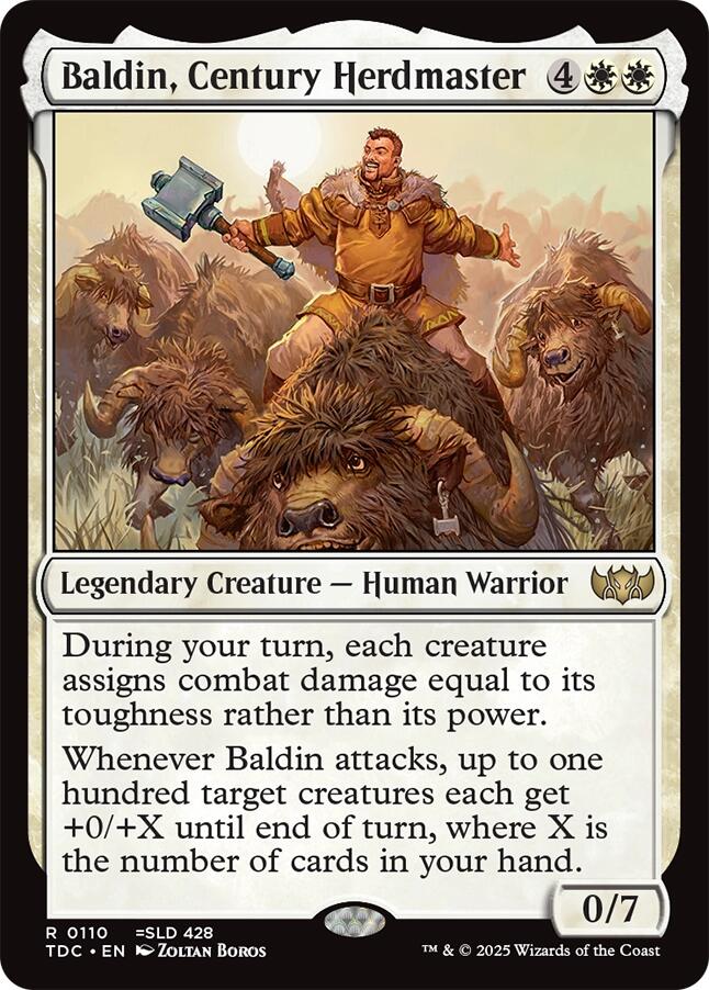 Baldin, Century Herdmaster [Tarkir: Dragonstorm Commander] | Gate City Games LLC
