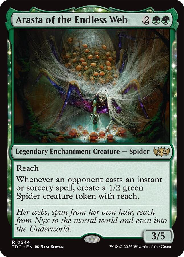 Arasta of the Endless Web [Tarkir: Dragonstorm Commander] | Gate City Games LLC
