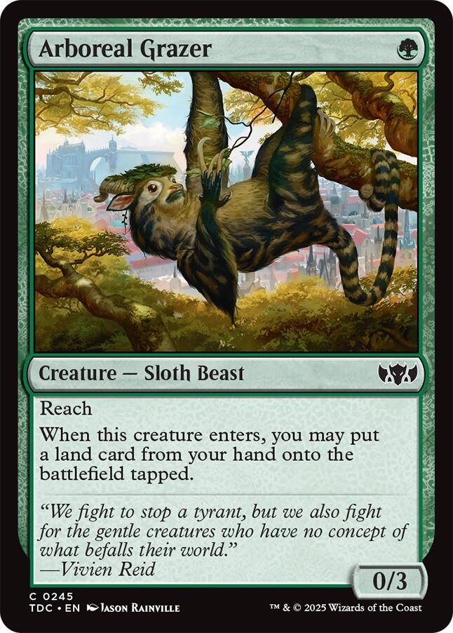 Arboreal Grazer [Tarkir: Dragonstorm Commander] | Gate City Games LLC