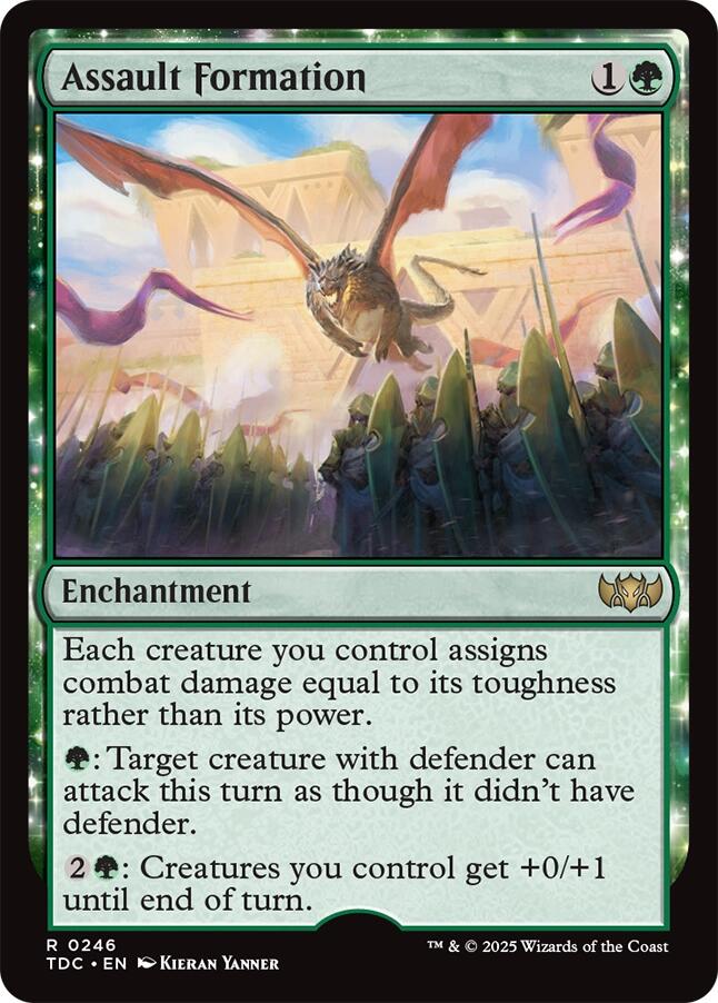 Assault Formation [Tarkir: Dragonstorm Commander] | Gate City Games LLC