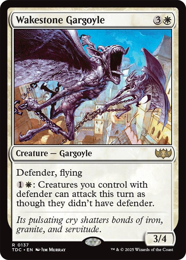 Wakestone Gargoyle [Tarkir: Dragonstorm Commander] | Gate City Games LLC