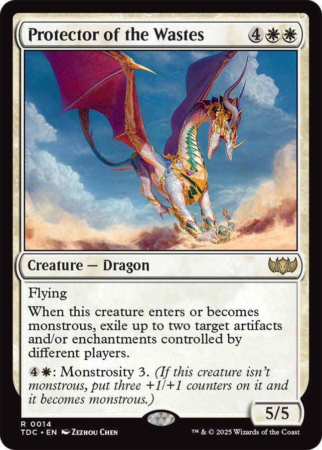 Protector of the Wastes [Tarkir: Dragonstorm Commander] | Gate City Games LLC