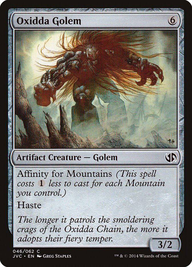 Oxidda Golem [Duel Decks Anthology] | Gate City Games LLC