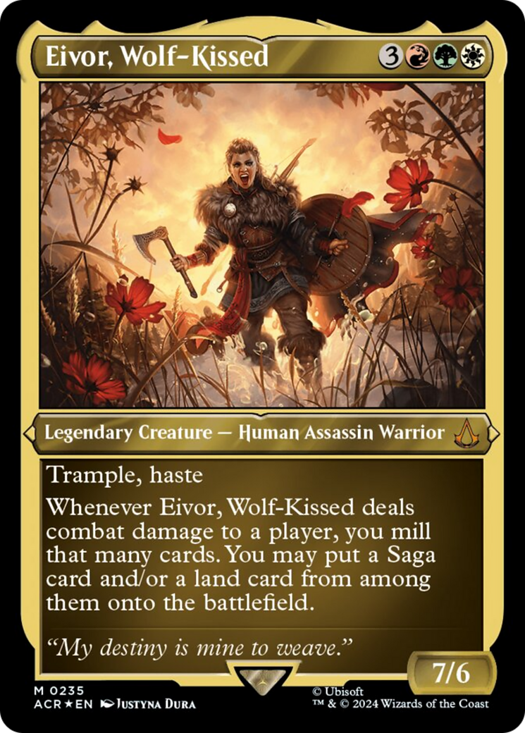 Eivor, Wolf-Kissed (Foil Etched) [Assassin's Creed] | Gate City Games LLC