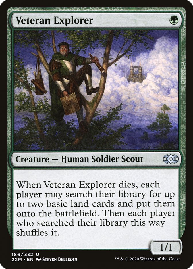 Veteran Explorer [Double Masters] | Gate City Games LLC