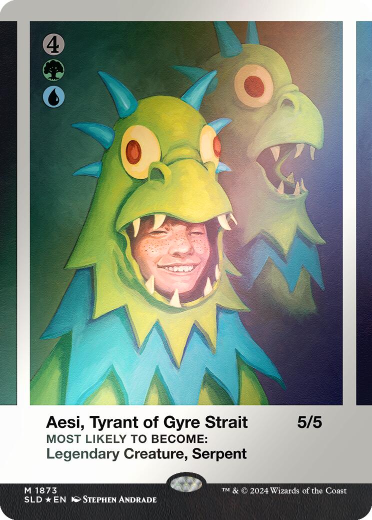 Aesi, Tyrant of Gyre Strait (Rainbow Foil) [Secret Lair Drop Series] | Gate City Games LLC