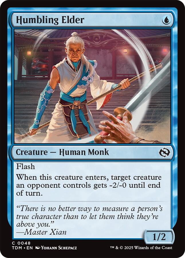 Humbling Elder [Tarkir: Dragonstorm] | Gate City Games LLC