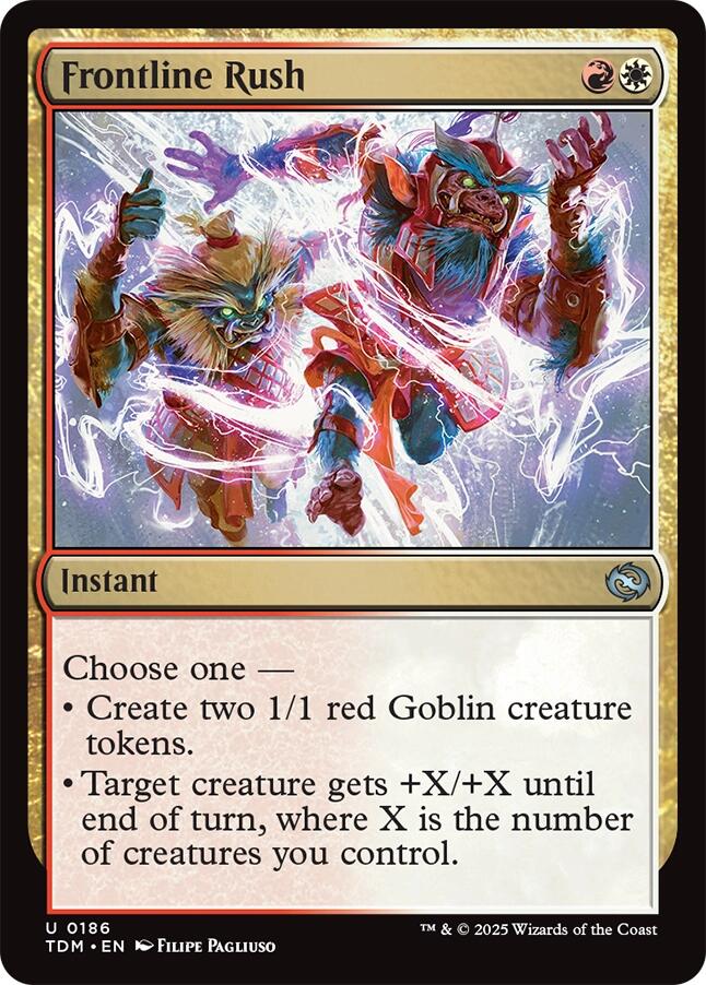 Frontline Rush [Tarkir: Dragonstorm] | Gate City Games LLC