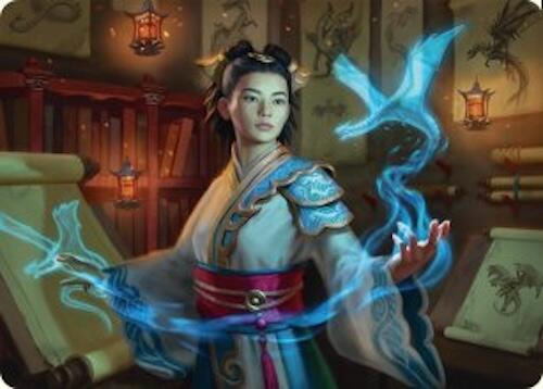 Dragonologist Art Card (6/54) [Tarkir: Dragonstorm Art Series] | Gate City Games LLC