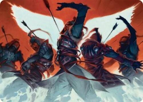 Desperate Measures Art Card (11/54) [Tarkir: Dragonstorm Art Series] | Gate City Games LLC