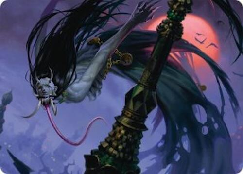 Qarsi Revenant Art Card (12/54) [Tarkir: Dragonstorm Art Series] | Gate City Games LLC