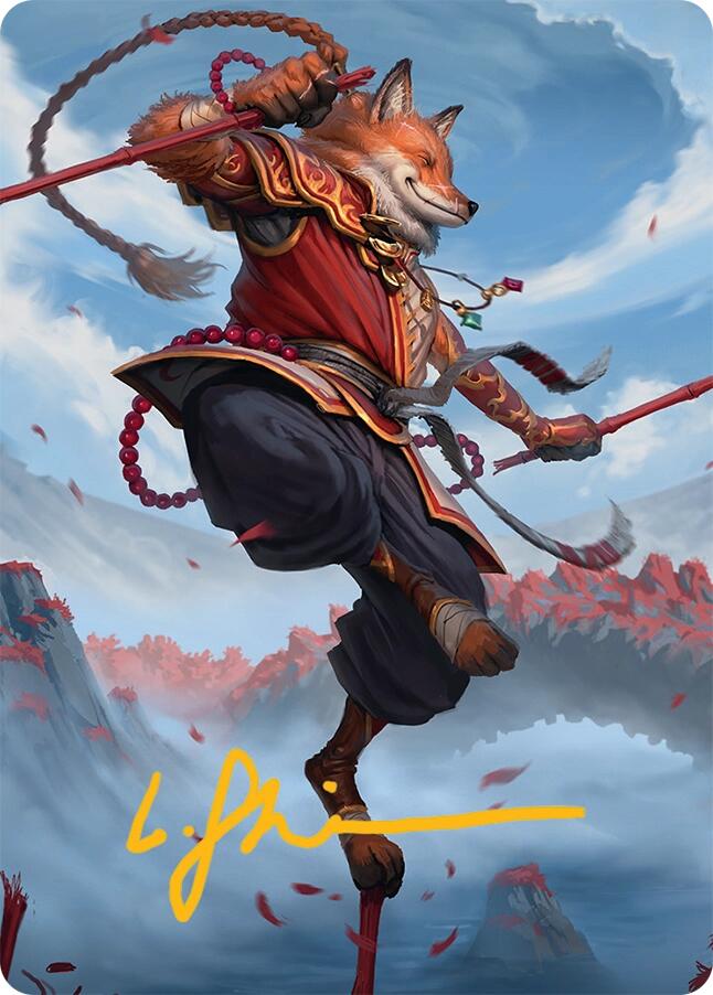 Equilibrium Adept Art Card (16/54) (Gold-Stamped Signature) [Tarkir: Dragonstorm Art Series] | Gate City Games LLC
