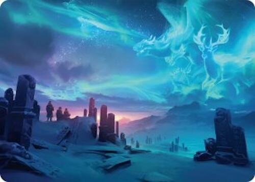 Auroral Procession Art Card (20/54) [Tarkir: Dragonstorm Art Series] | Gate City Games LLC