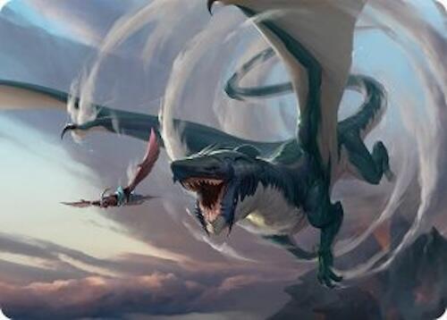 Whirlwing Stormbrood Art Card (27/54) [Tarkir: Dragonstorm Art Series] | Gate City Games LLC