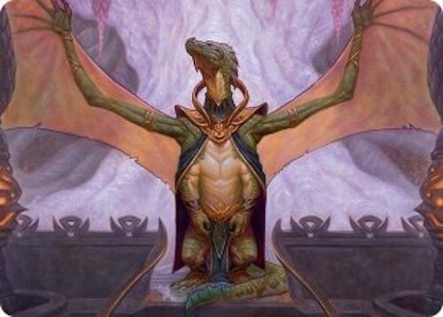 Kheru Goldkeeper Art Card (36/54) [Tarkir: Dragonstorm Art Series] | Gate City Games LLC