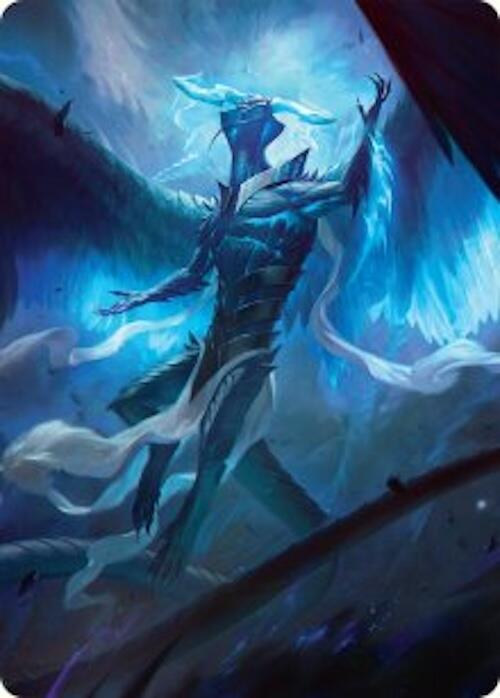 Ugin, Eye of the Storms Art Card (1/54) [Tarkir: Dragonstorm Art Series] | Gate City Games LLC